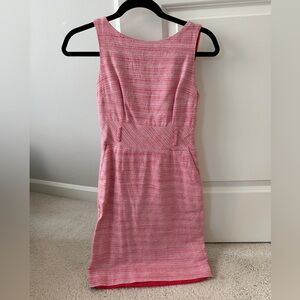 Banana Republic Red Sleeveless Fitted Dress Size 00P